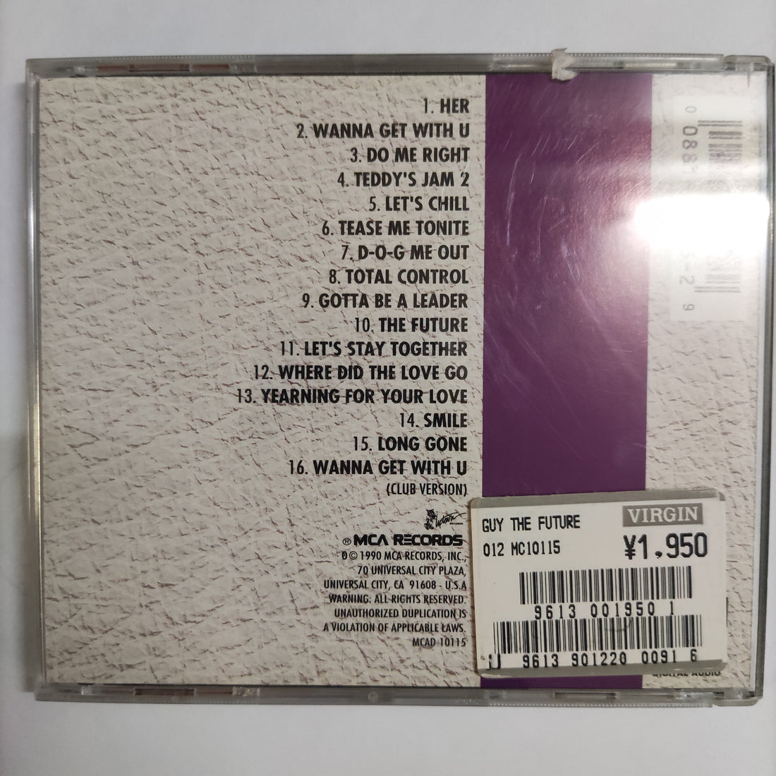 ซีดี Guy - The Future CD VG+