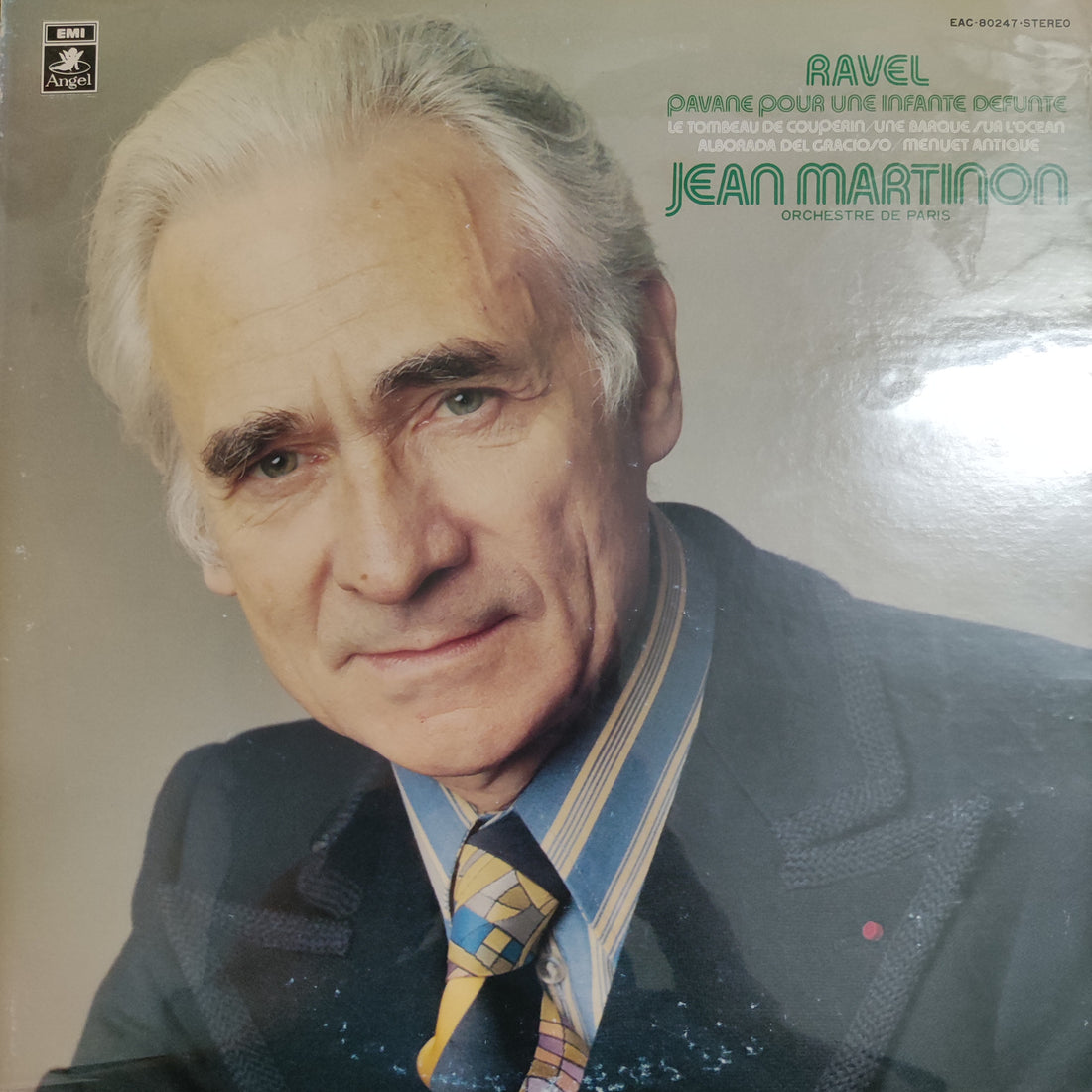 แผ่นเสียง Jean Martinon - Ravel Pavane Pour Une Infante Defunte Vinyl VG+