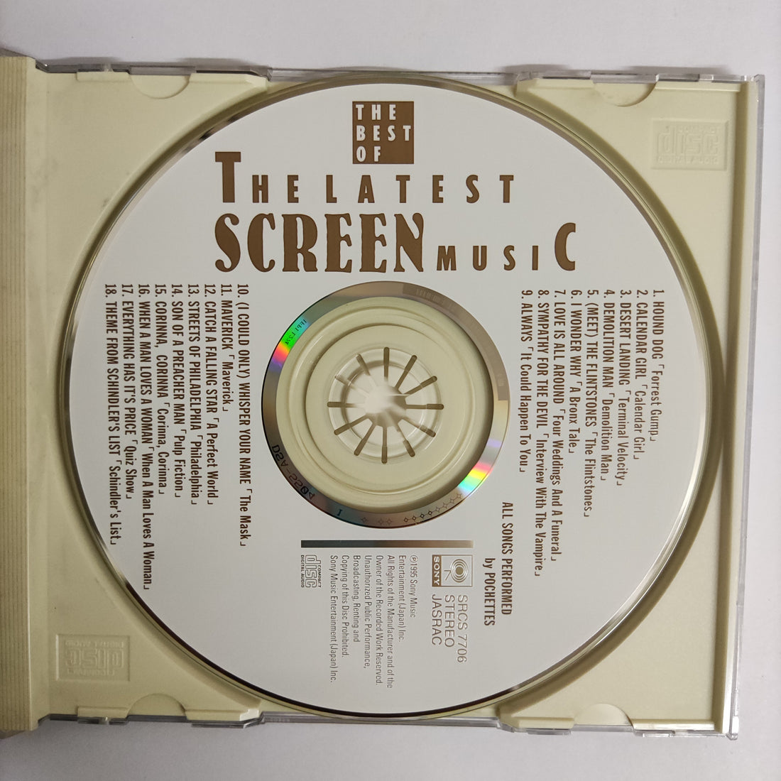 ซีดี Various - The Best Of The Latest Screen Music CD VG+