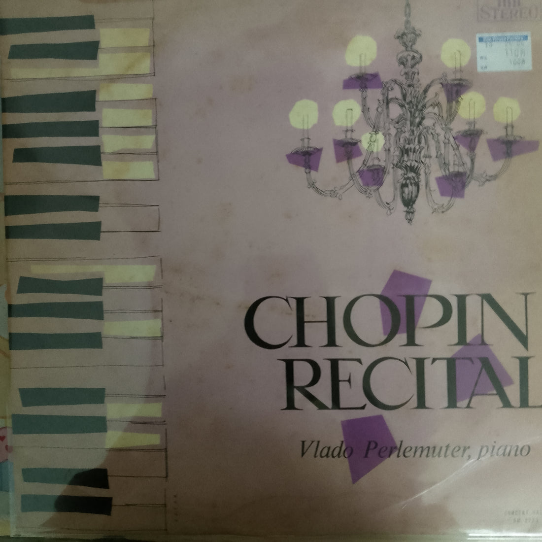 แผ่นเสียง Frédéric Chopin - Vlado Perlemuter - Chopin Récital Vinyl VG+