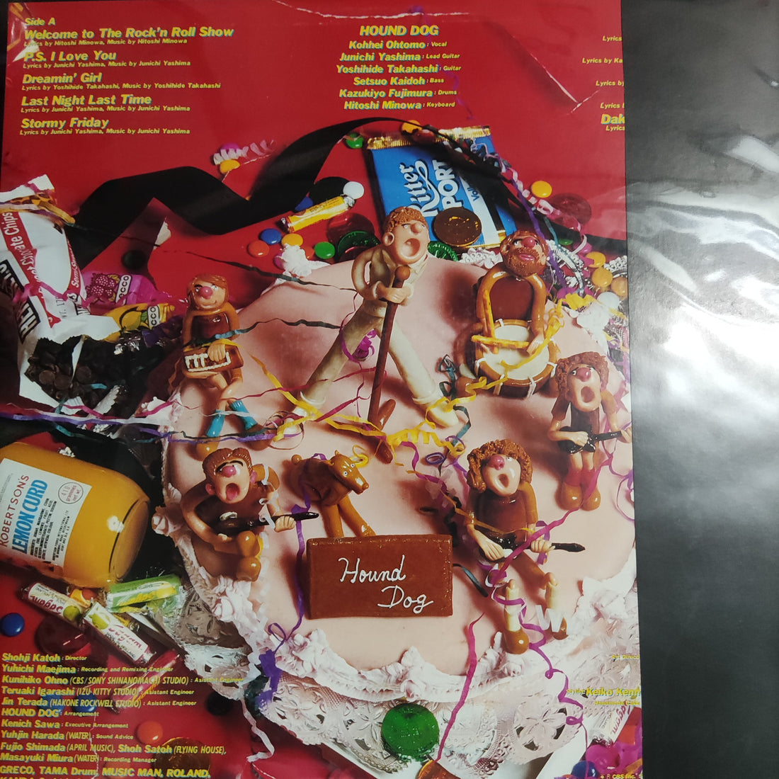 แผ่นเสียง Hound Dog - Welcome To The Rock'n Roll Show Vinyl VG+