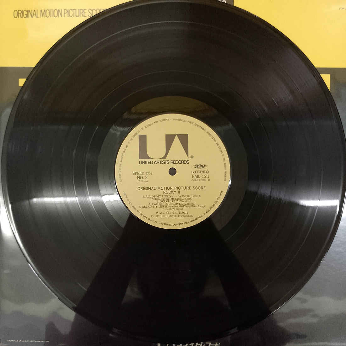 แผ่นเสียง Bill Conti - Rocky II Original Motion Picture Score Vinyl VG+