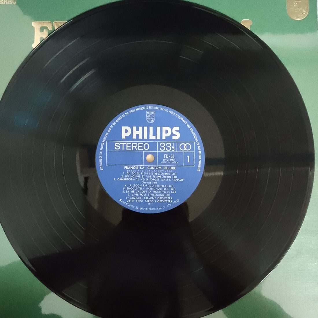 แผ่นเสียง Francis Lai - Custom Deluxe Vinyl VG+