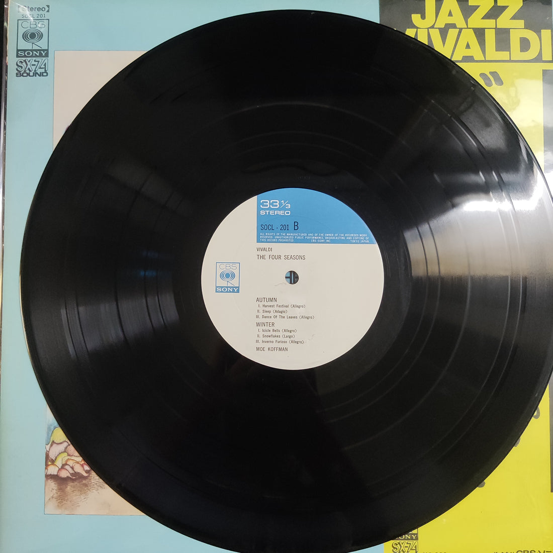 แผ่นเสียง Moe Koffman - The Four Seasons Vinyl VG+