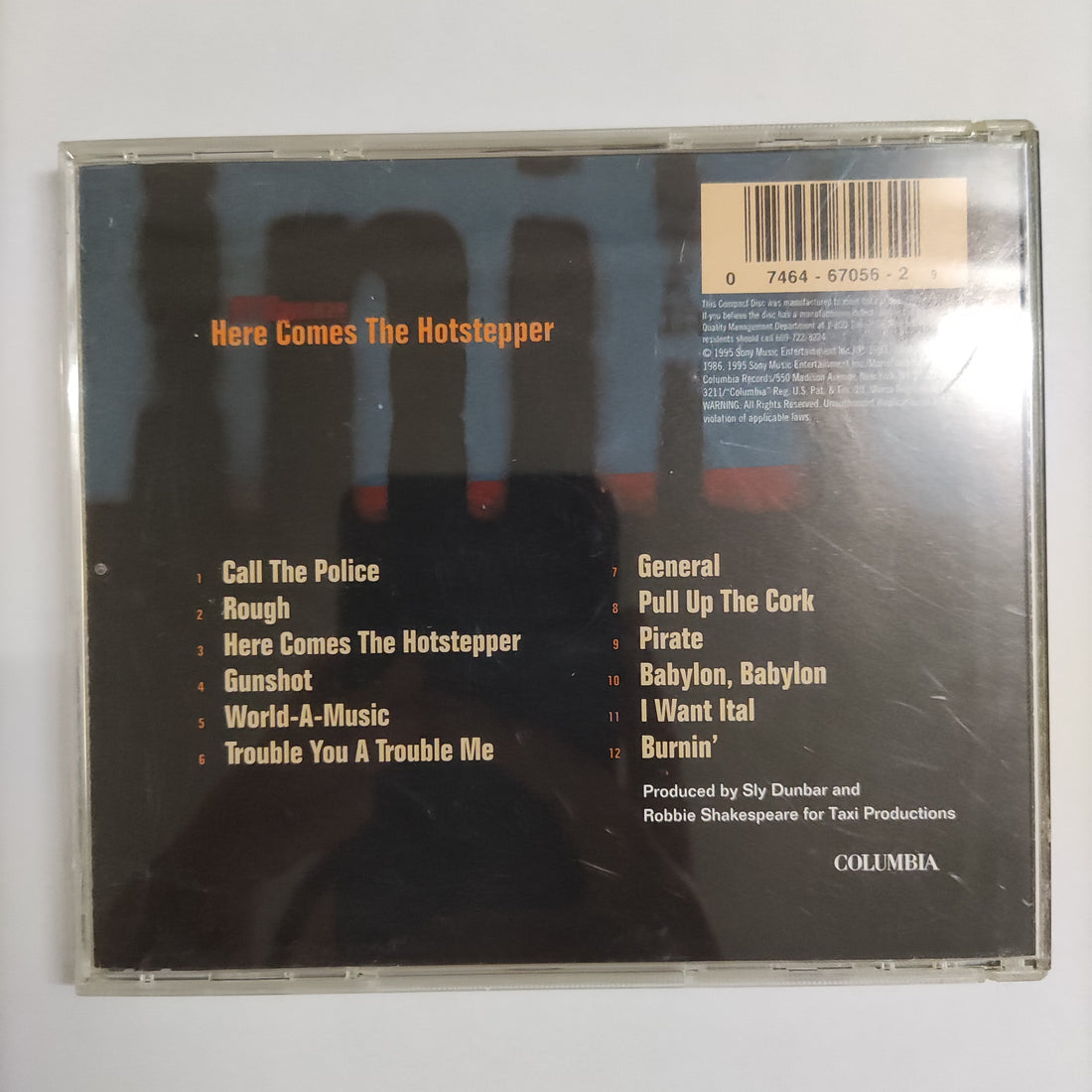 ซีดี Ini Kamoze - Here Comes The Hotstepper CD VG+