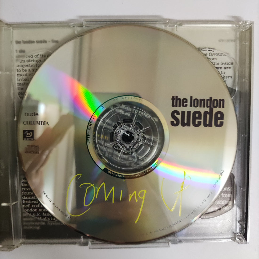 ซีดี London Suede - Coming Up CD VG+ 2CDs