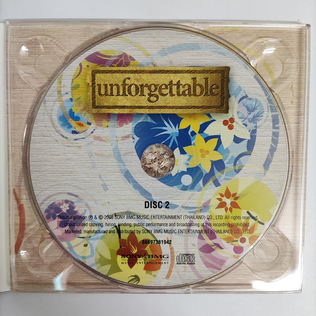 ซีดี Various - Unforgettable CD NM 2CDs