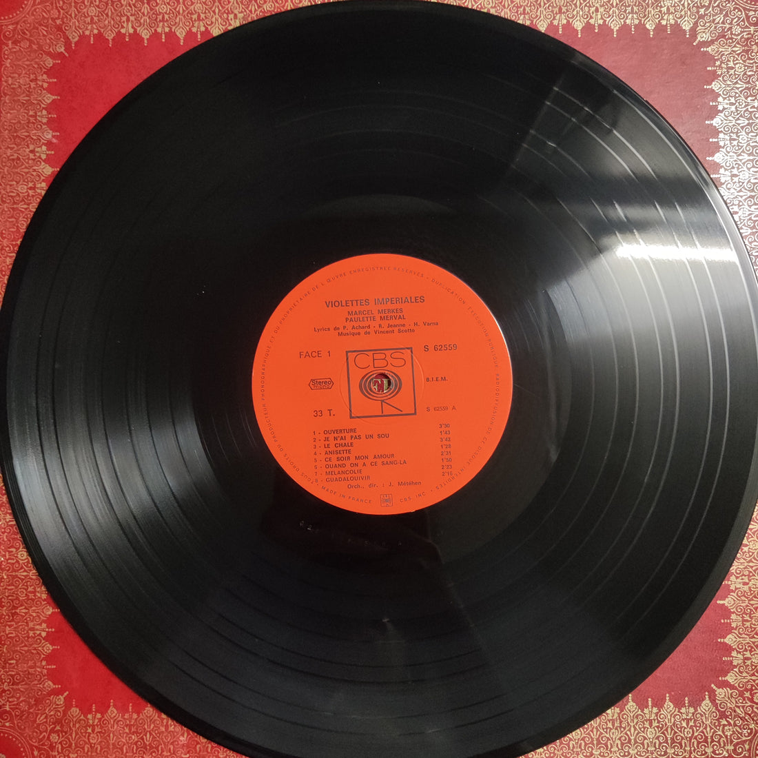 แผ่นเสียง Various - Operettes Celebres Vinyl VG+ 10LPs