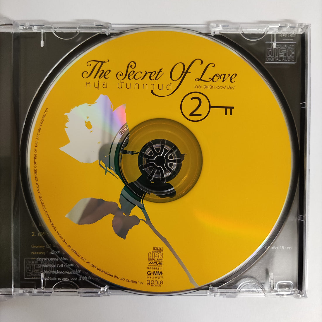 ซีดี หนุ่ย นันทกานต์ - The Secret Of Love 2 CD NM