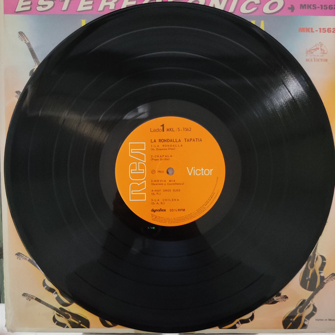 แผ่นเสียง La Rondalla Tapatía - 22 Guitarras 22 Voces Vinyl VG+