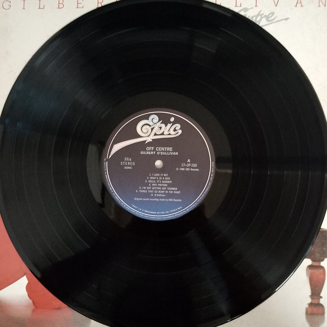 แผ่นเสียง Gilbert O'Sullivan - Off Centre Vinyl VG+