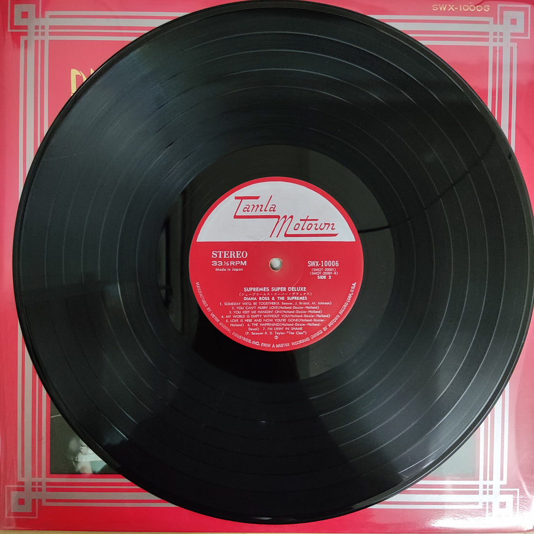 แผ่นเสียง Diana Ross – World's Top Star Series Super Deluxe Vinyl VG