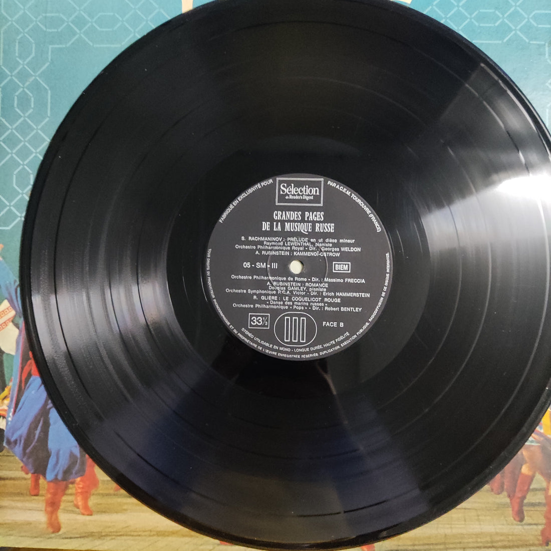 แผ่นเสียง Various - L'Ame De La musique Russe Vinyl VG+ 9LPs