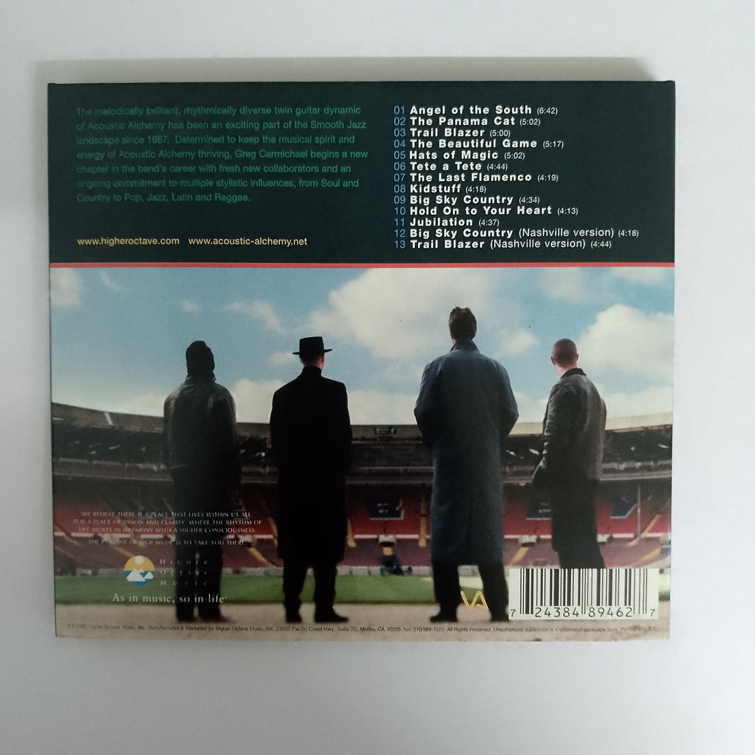 ซีดี Acoustic Alchemy - The Beautiful Game CD NM