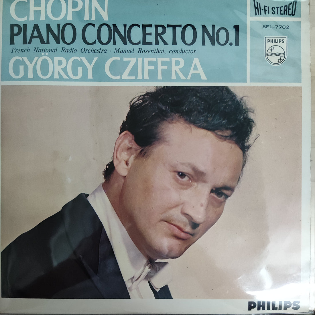 แผ่นเสียง György Cziffra - Chopin Piano Concerto No.1 Vinyl VG+