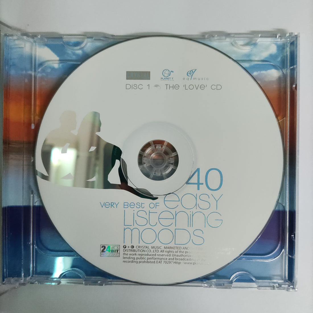 ซีดี Various - 40 Very Best Of Listening Moods CD NM 2CDs