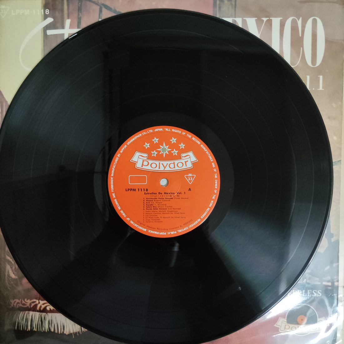 แผ่นเสียง Various - Estrellas De Mexico Vol.1 Vinyl VG+
