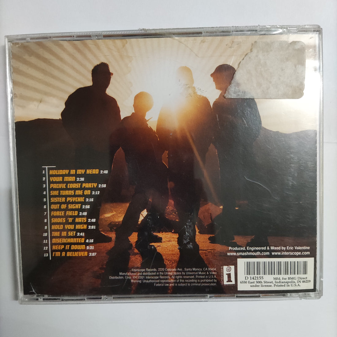 ซีดี Smash Mouth - Smash Mouth CD VG+