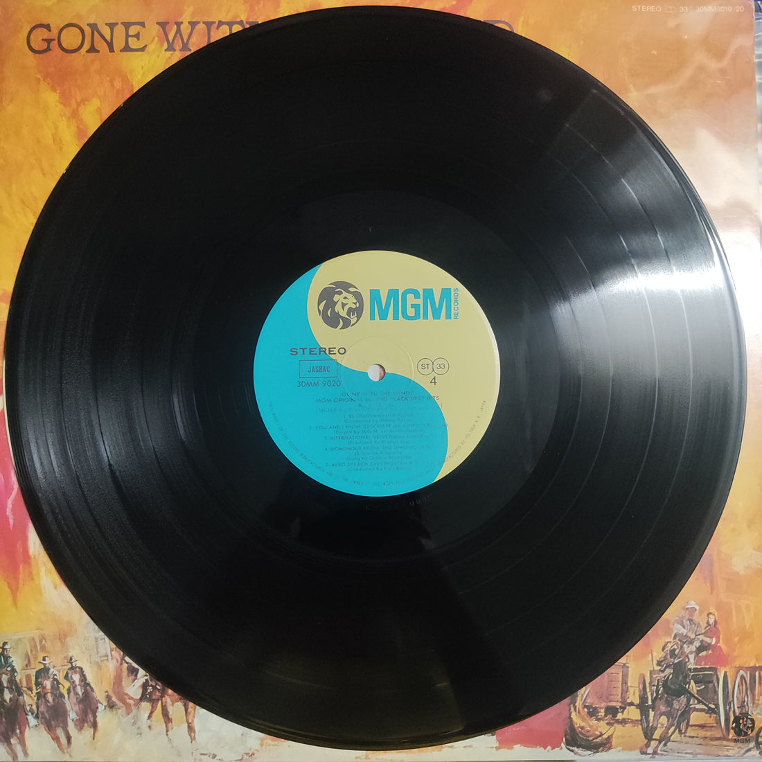 แผ่นเสียง Various - Gone With The Wind Mgm Original Sound Track Best Hits Vinyl VG+ 2LPs