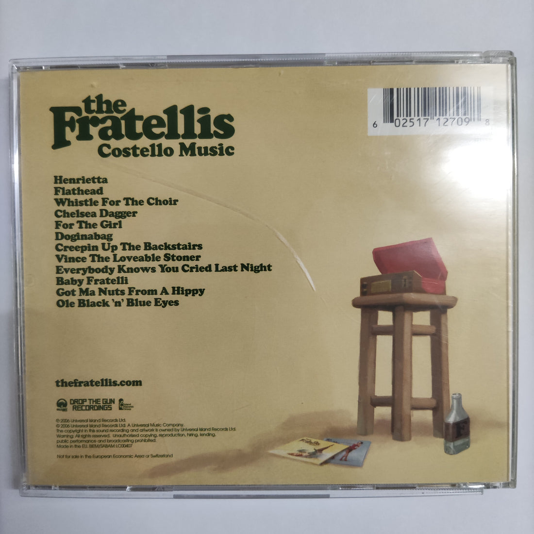 ซีดี The Fratellis - Costello Music CD NM or M-