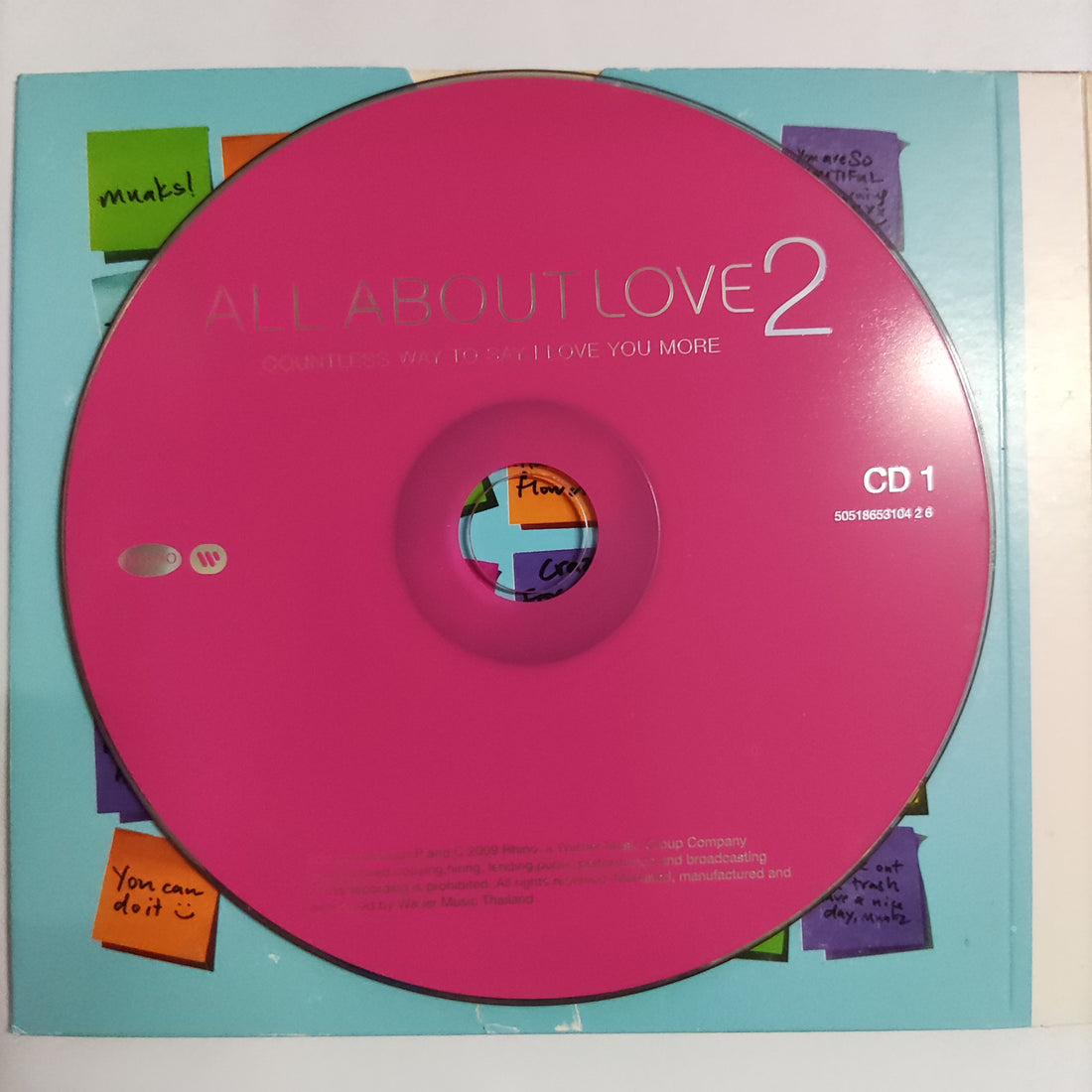 ซีดี Various - All About Love 2 Countess Way To Say I Love You More CD VG+ 3CDs