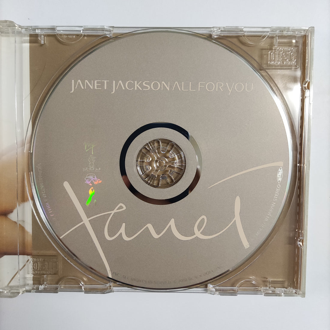 ซีดี Janet Jackson - All For You CD NM or M-