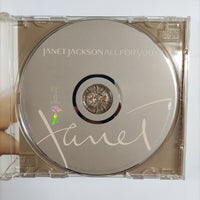 ซีดี Janet Jackson - All For You CD NM or M-