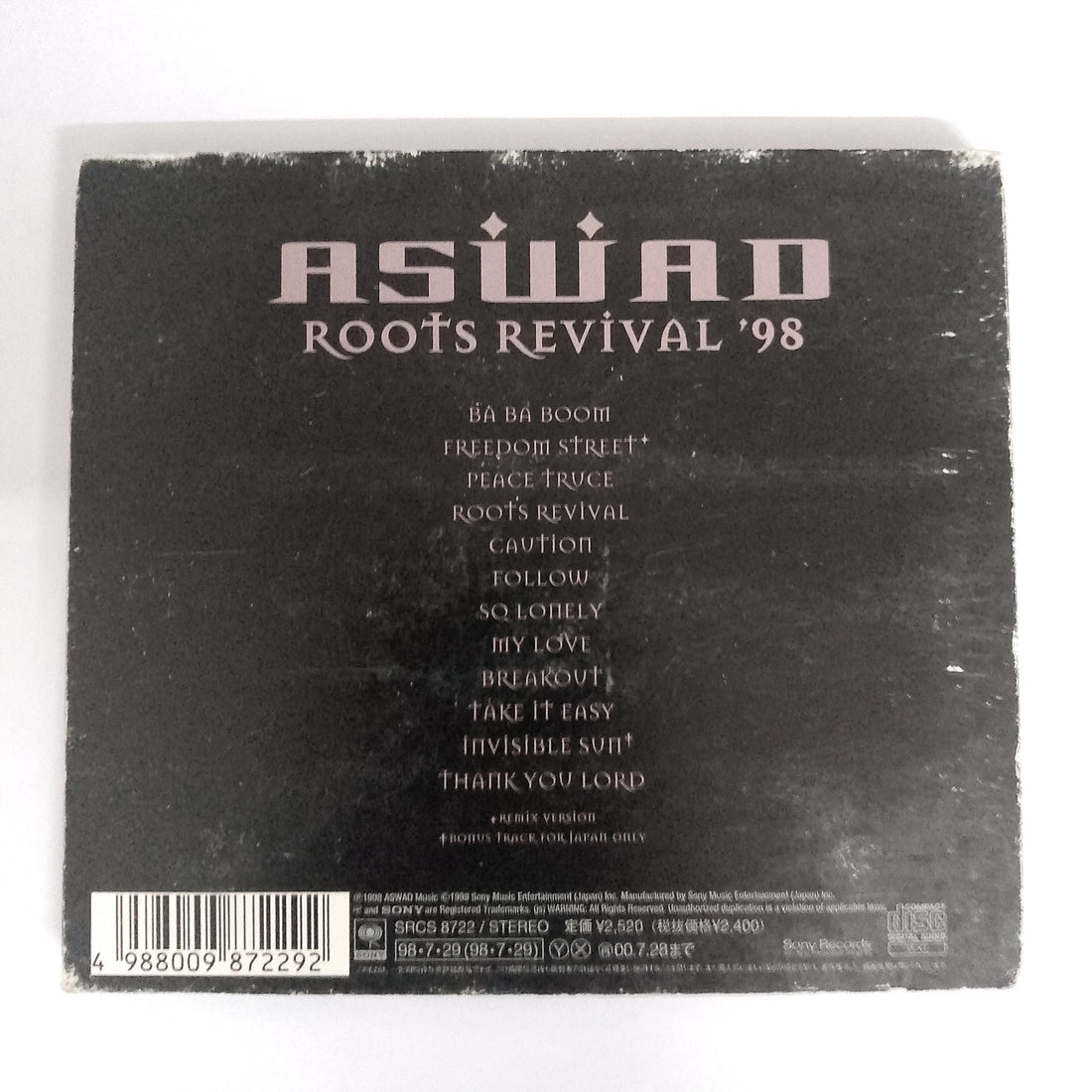 ซีดี Aswad - Roots Revival '98 CD VG+