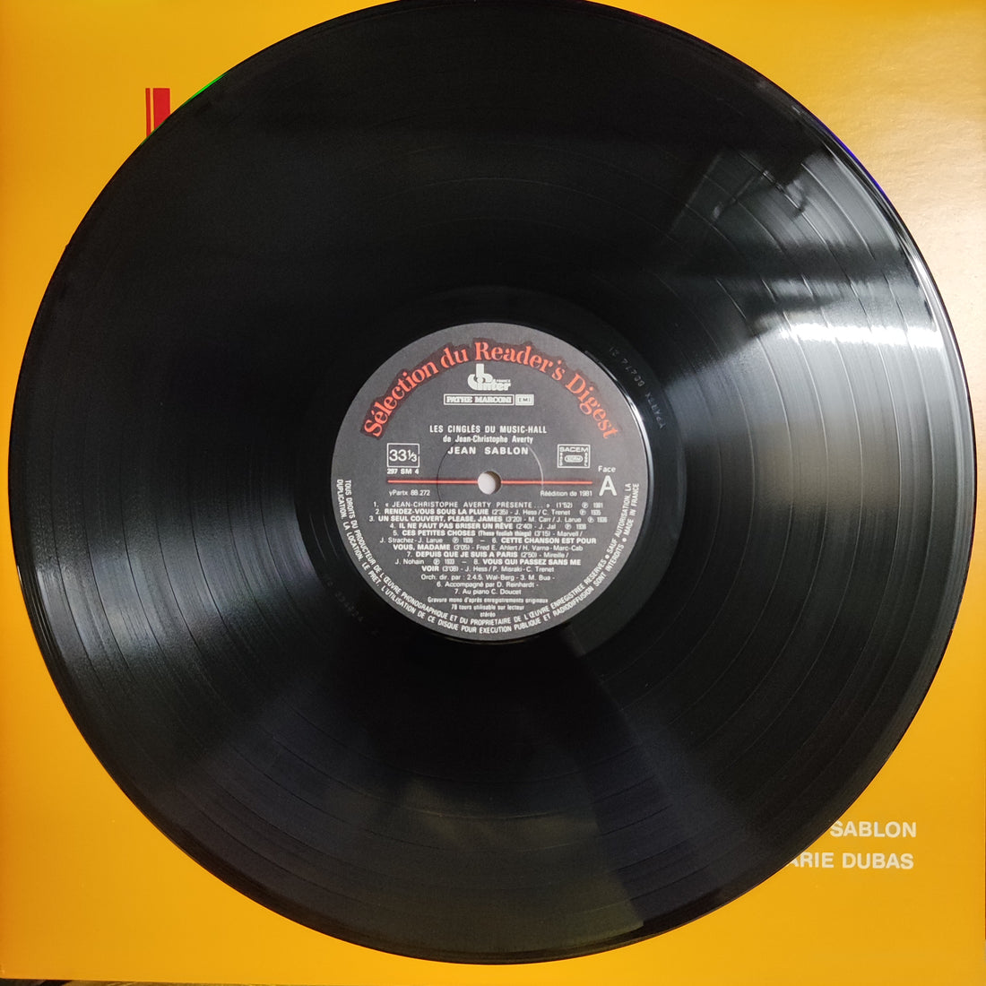 แผ่นเสียง Various - Les Cingles Du Music-Hall De Jean-Christophe Averty Vinyl VG+ 10LPs