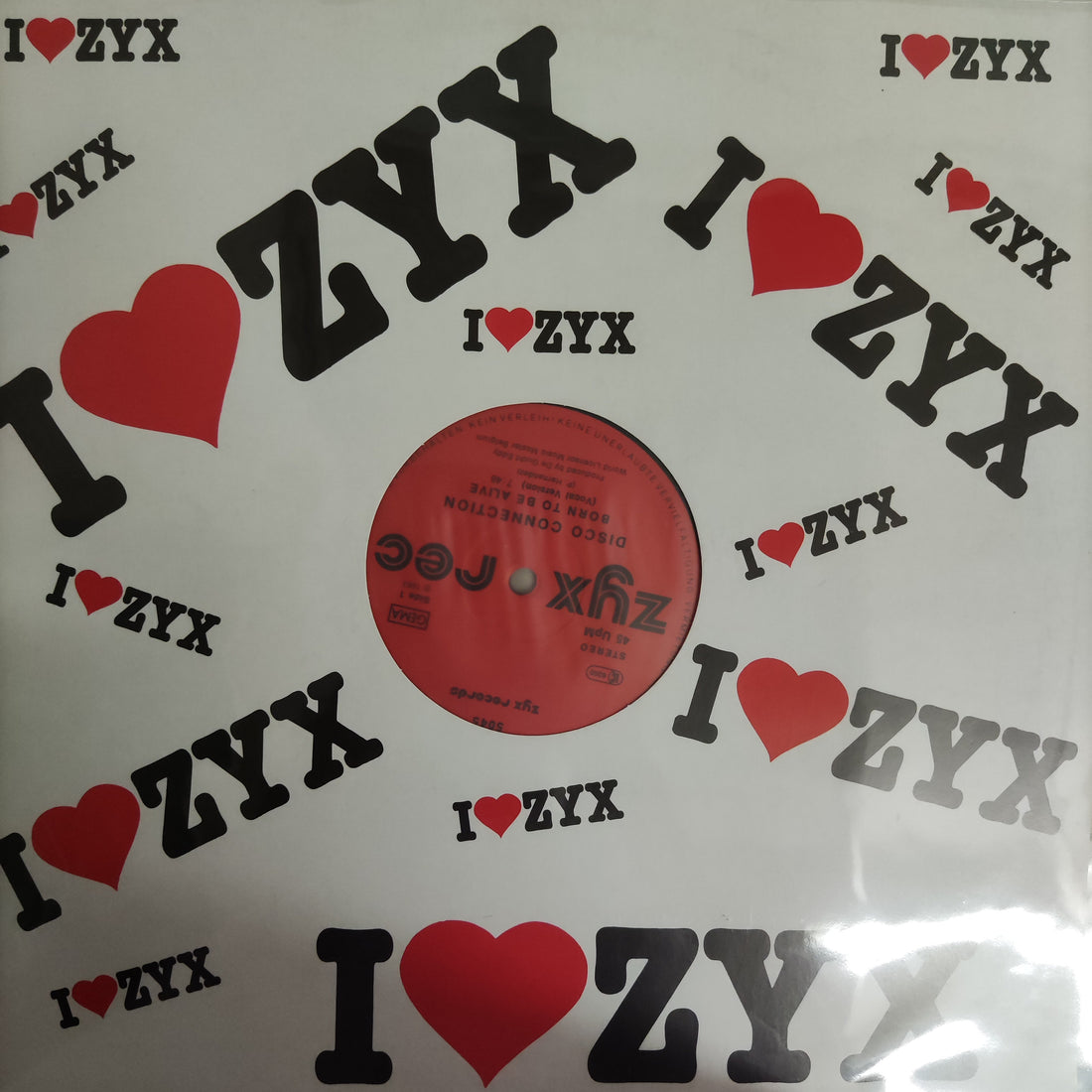 แผ่นเสียง Disco Connection – Born To Be Alive Vinyl VG+