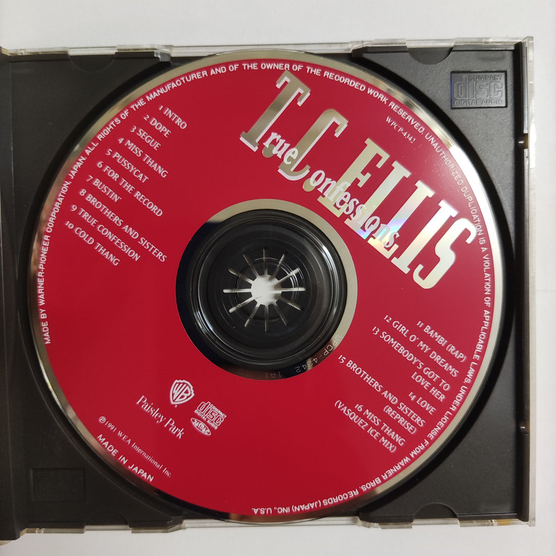ซีดี T.C. Ellis - True Confessions CD NM or M-