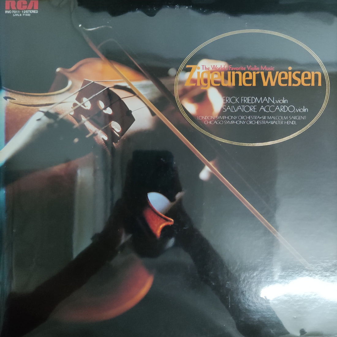 แผ่นเสียง Various - The World's Favorite Violin Music Zigeunerweisen Vinyl VG+ 2LPs
