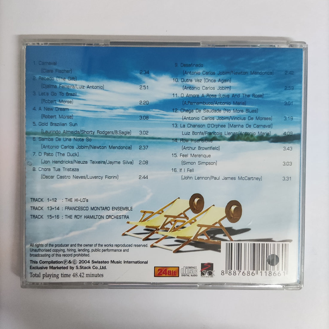 ซีดี Various - Bossa Nova In Love Samba & Bossa Nova Moods Vol.2 CD VG+