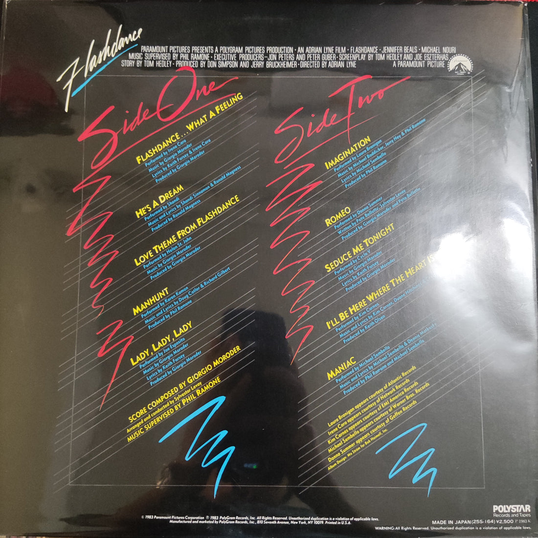 แผ่นเสียง Various - Flashdance Original Soundtrack From The Motion Picture Vinyl VG+