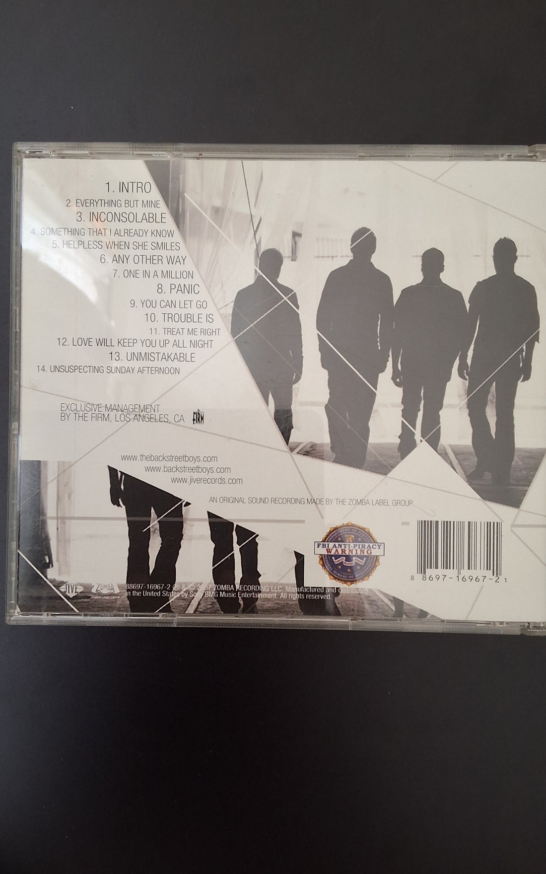ซีดี Backstreet Boys - Unbreakable CD VG+