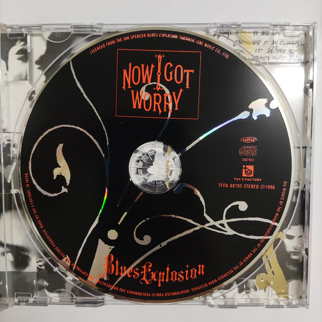 ซีดี The Jon Spencer Blues Explosion - Now I Got Worry CD VG+