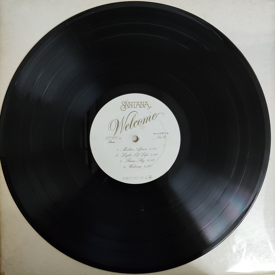 แผ่นเสียง Santana - Welcome Vinyl VG+