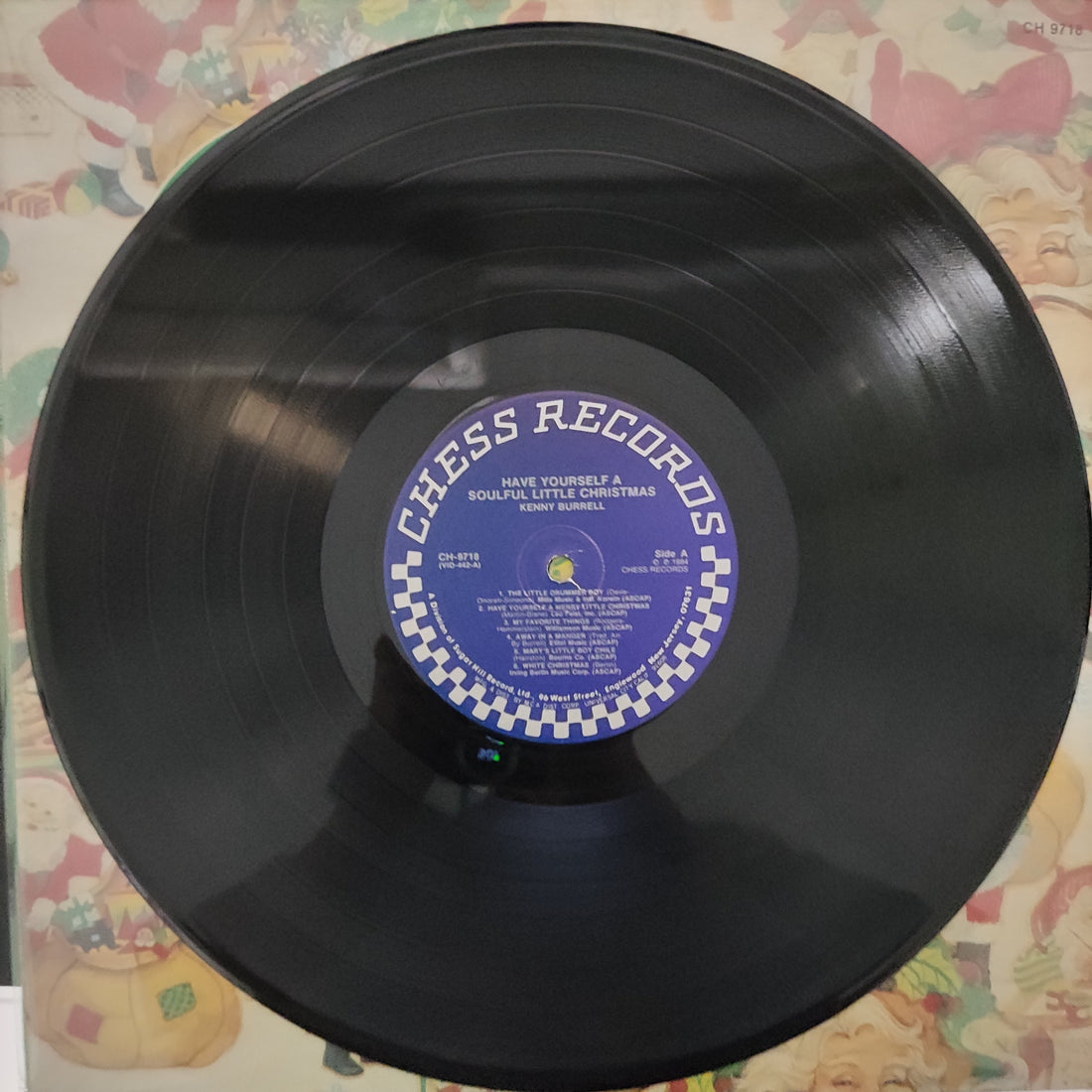 แผ่นเสียง Kenny Burrell - Have Yourself A Soulful Little Christmas Vinyl VG+