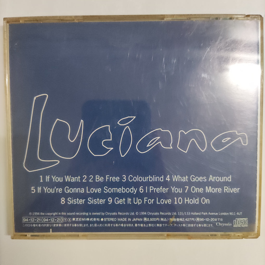 ซีดี Luciana - One More River CD VG+