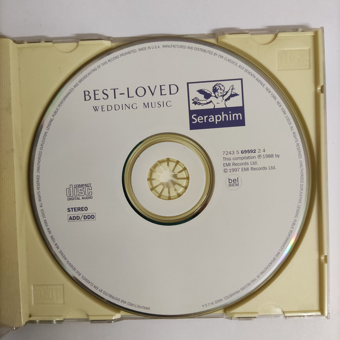 ซีดี Various - Best Loved Wedding Music CD VG