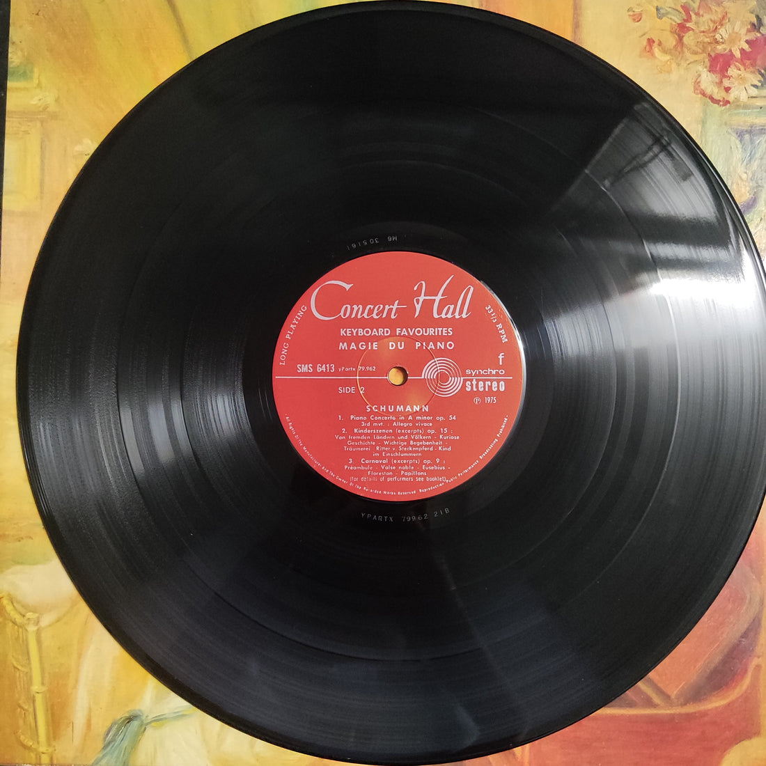 แผ่นเสียง Various - Magie Du Piano Keyboard Favourites Vinyl VG+ 6LPs