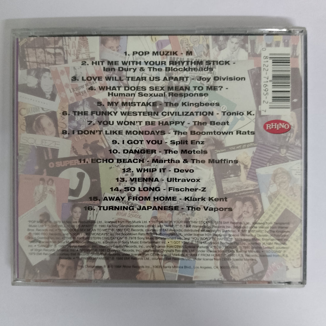 ซีดี Various - Just Can't Get Enough: New Wave Hits Of The '80s, Vol. 2 CD VG+