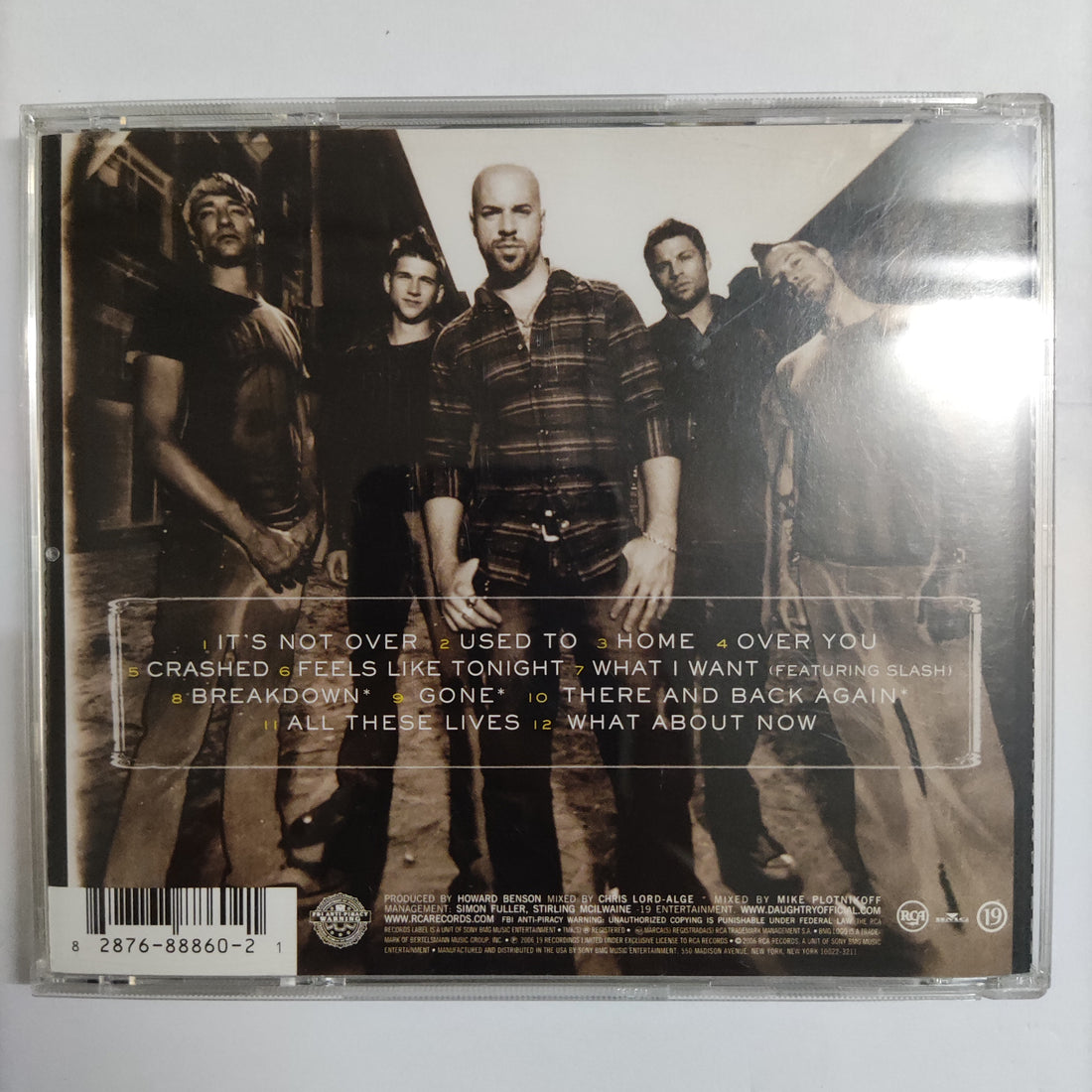 ซีดี Daughtry - Daughtry CD VG+