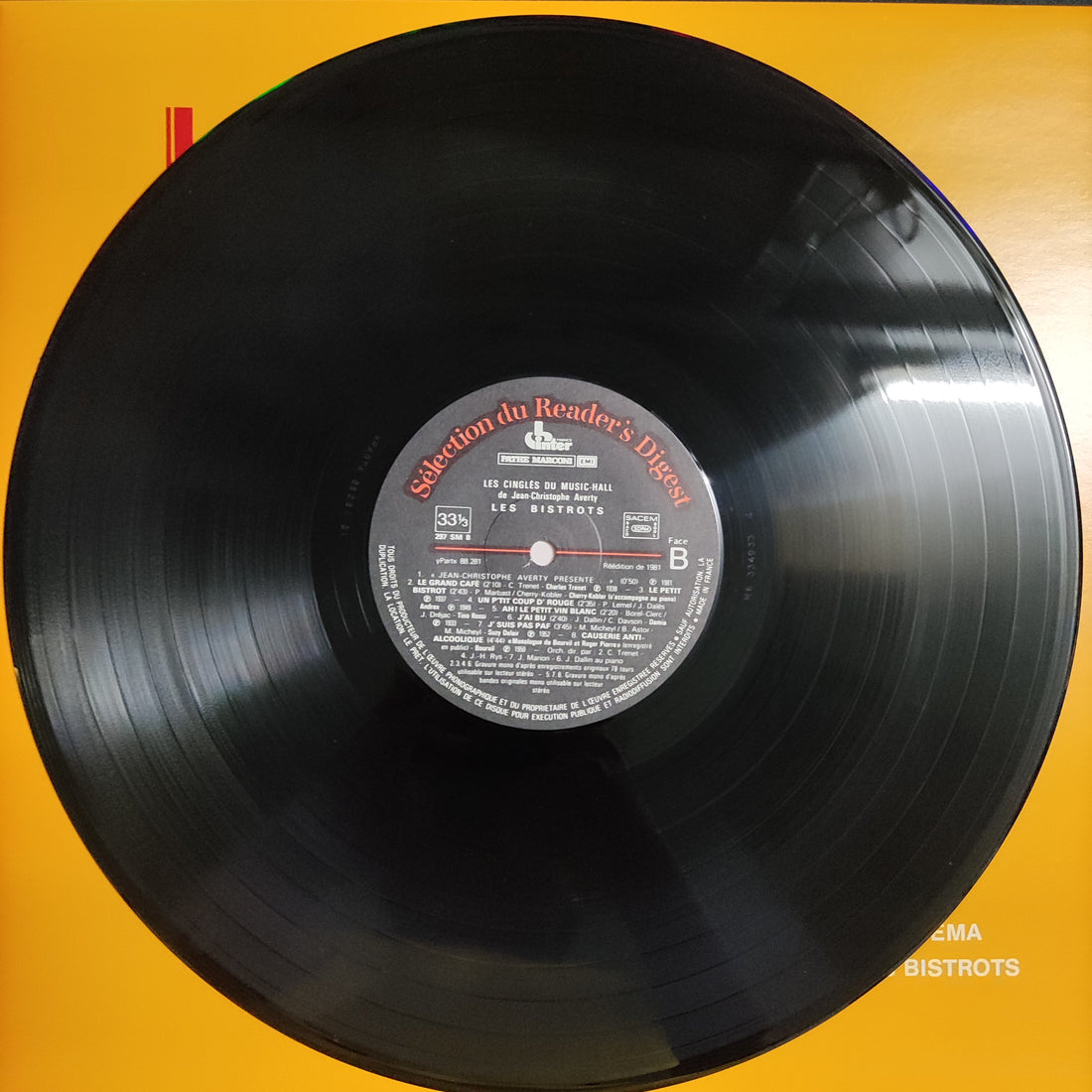 แผ่นเสียง Various - Les Cingles Du Music-Hall De Jean-Christophe Averty Vinyl VG+ 10LPs