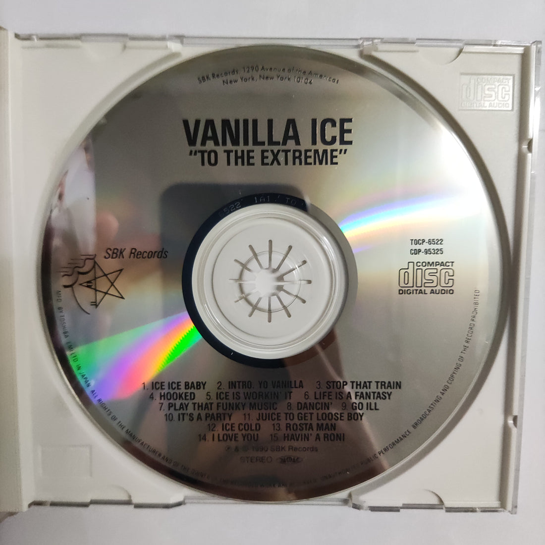 ซีดี Vanilla Ice - To The Extreme CD VG+