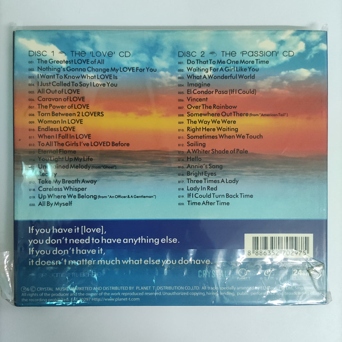 ซีดี Various - 40 Very Best Of Listening Moods CD NM 2CDs