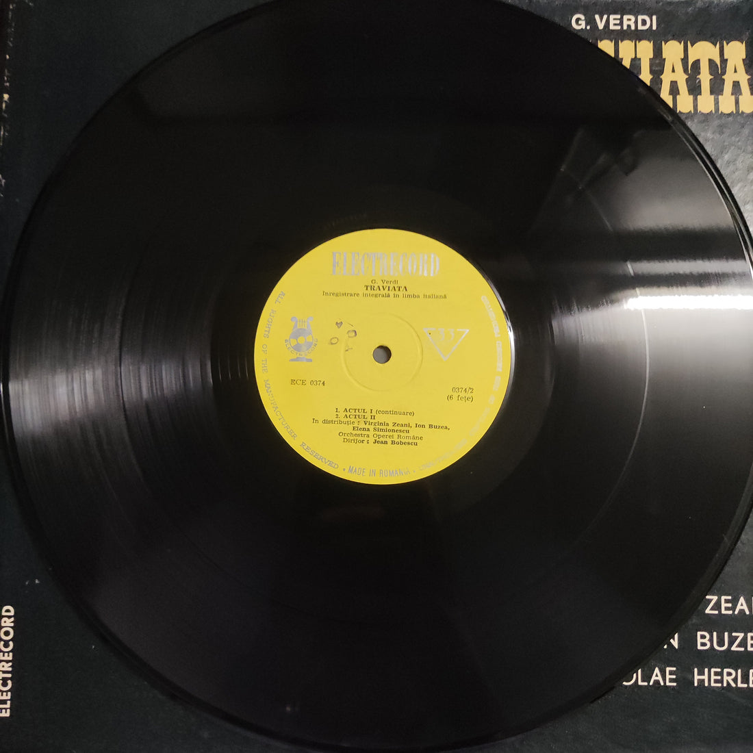 แผ่นเสียง Giuseppe Verdi - Traviata Vinyl VG+ 3LPs