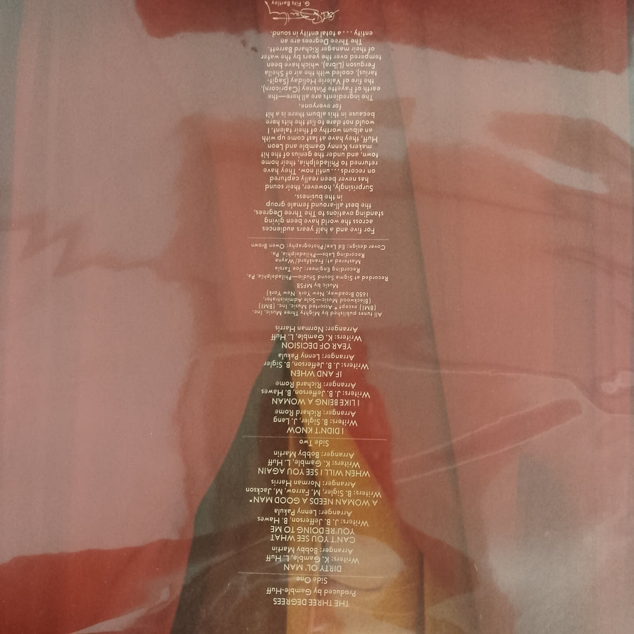 แผ่นเสียง The Three Degrees - The Three Degrees Vinyl VG+