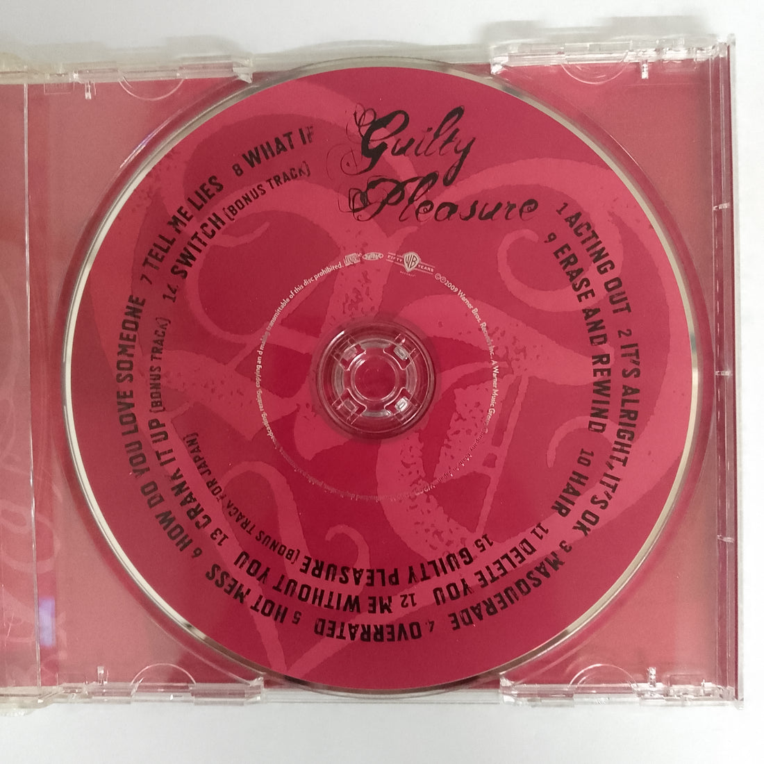 ซีดี Ashley Tisdale - Guilty Pleasure CD VG+