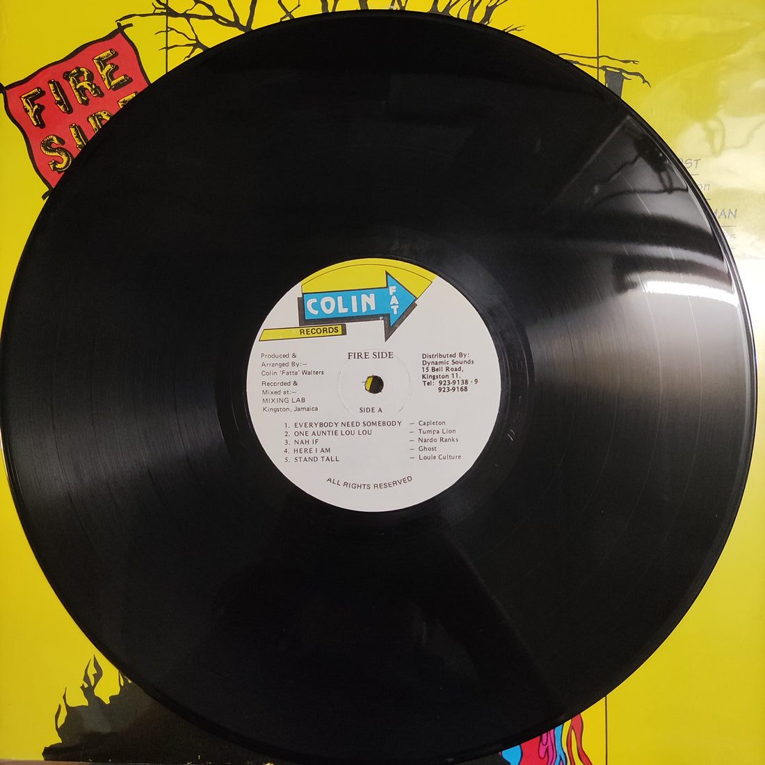 แผ่นเสียง Various - Fire Side Vinyl VG+